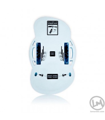 straps/pads platinium F ONE