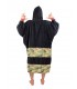 PONCHO ALL IN V CAMO BLACK