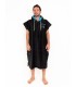 PONCHO Black / Turquoise