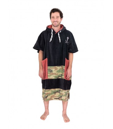 PONCHO Black Camo