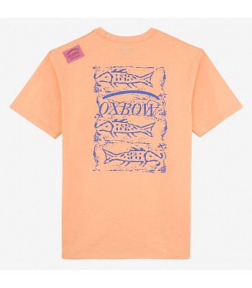 OXBOW Tee-Shirt Abricot Solarisé