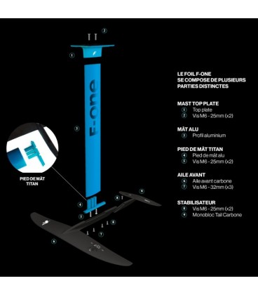 Front Wing Foil F-One SK8 V2Carbon