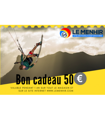 Bon Cadeau Le Menhir 50€