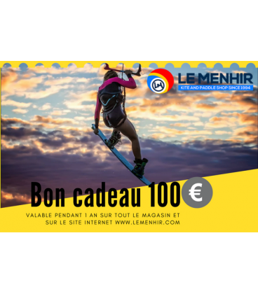 Bon Cadeau Le Menhir 100€